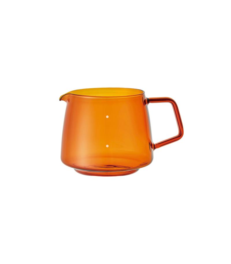 Jarra de café marca Kinto color sepia