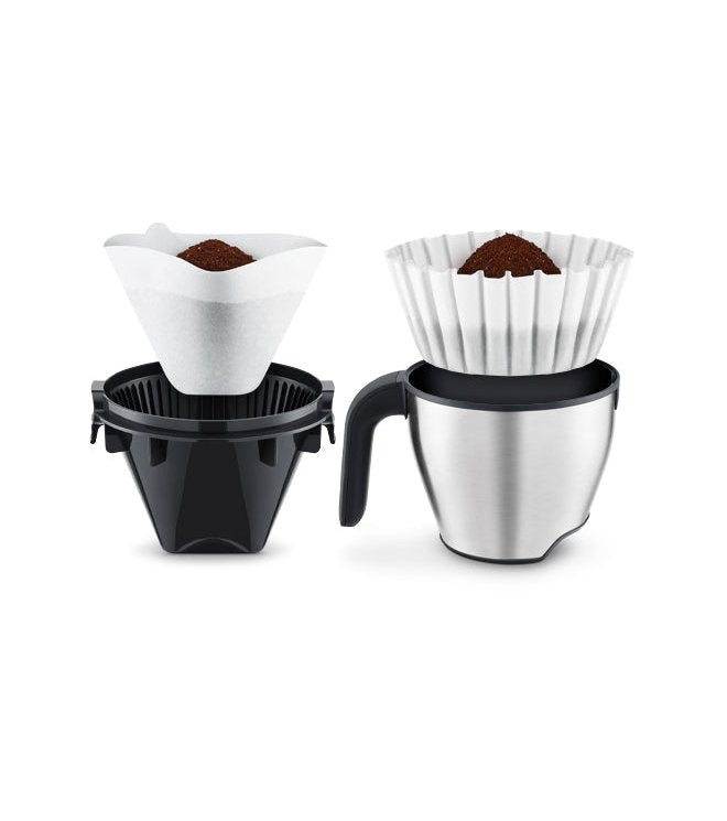 Sage Precision Brewer Thermal incluye filtros cónico y de base plana