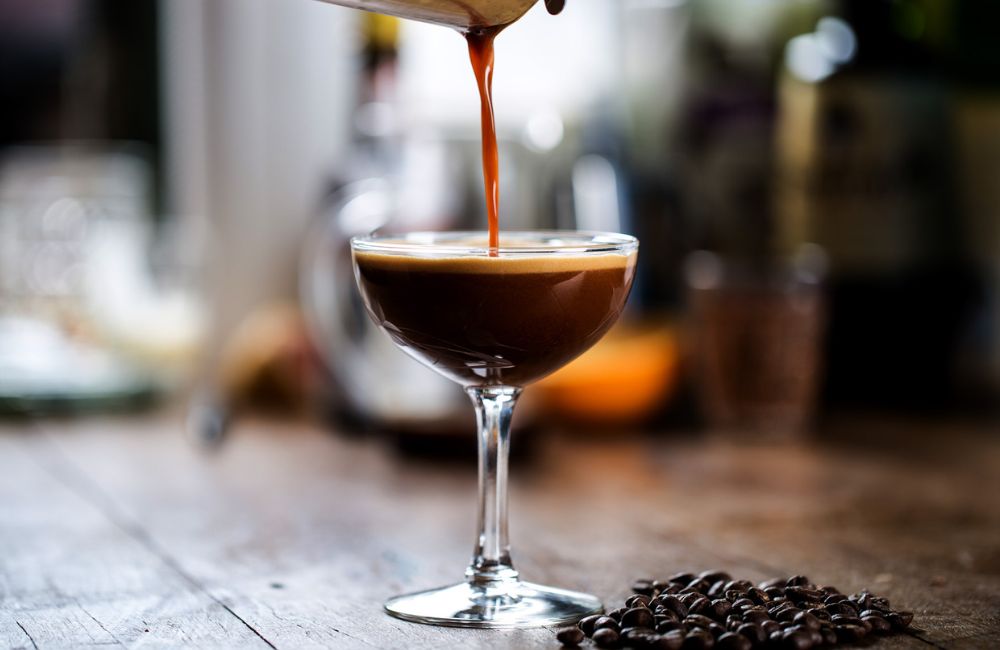 Un Shakeratto se sirve muy frio para un buen café en verano