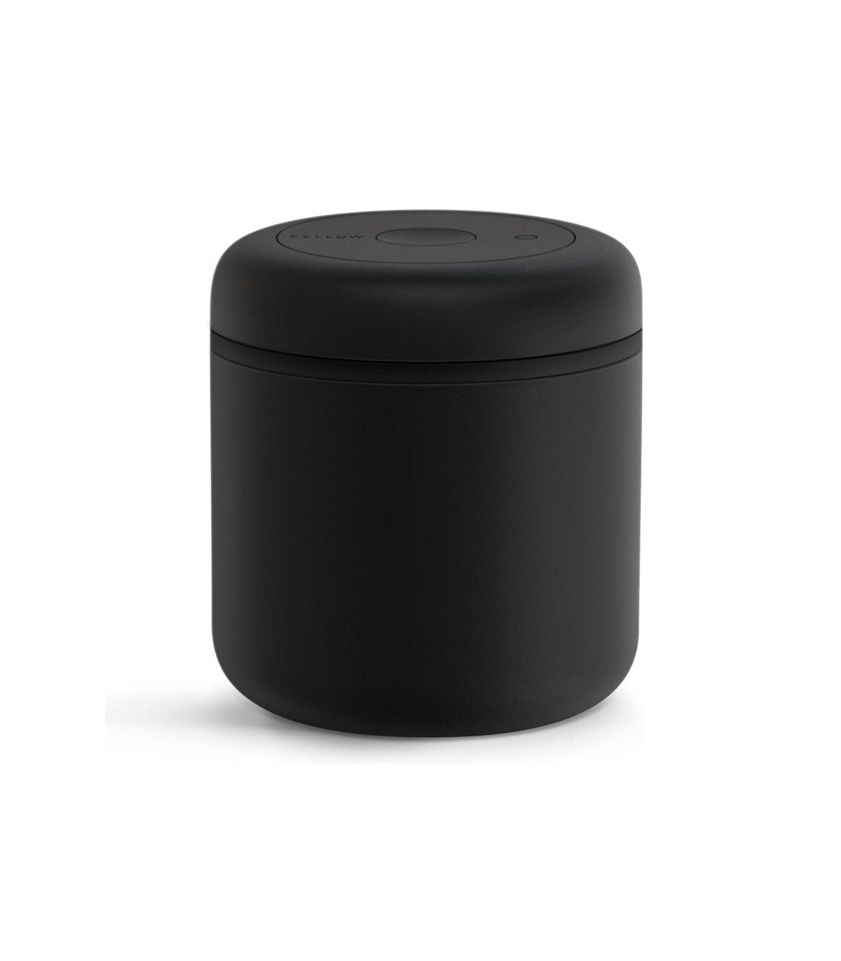 Bote para café hermético negro mate de acero 700ml fellow atmos