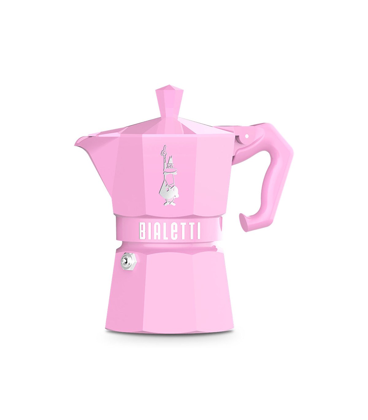 Cafetera italiana bialetti moka exclusive rosa