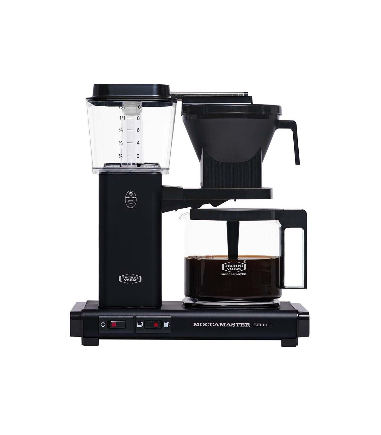 Cafetera Moccamaster Select Techi Vorm para café de especialidad de filtro