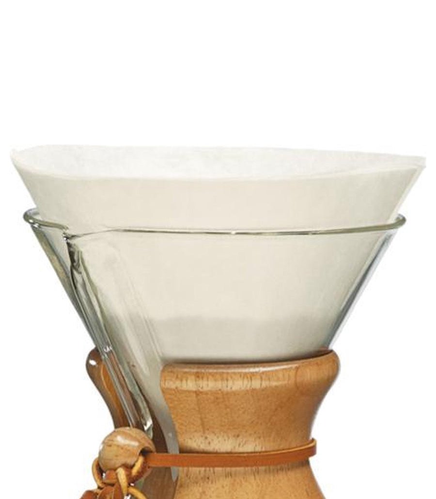 Cafetera Chemex con filtros de papel