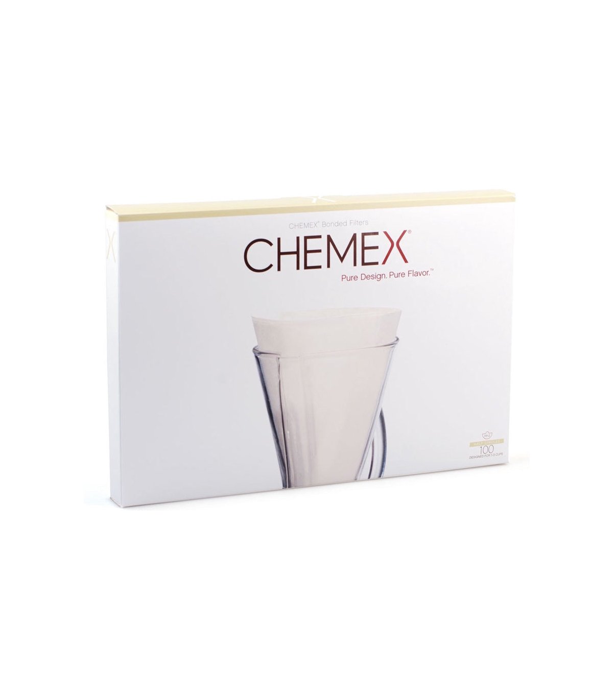 Paquete de filtros de papel para Chemex 3 tazas