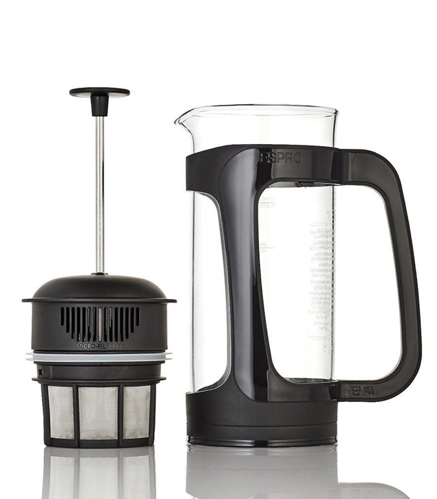 French Press de cristal para café de especialidad de la marca ESPRO modelo P3