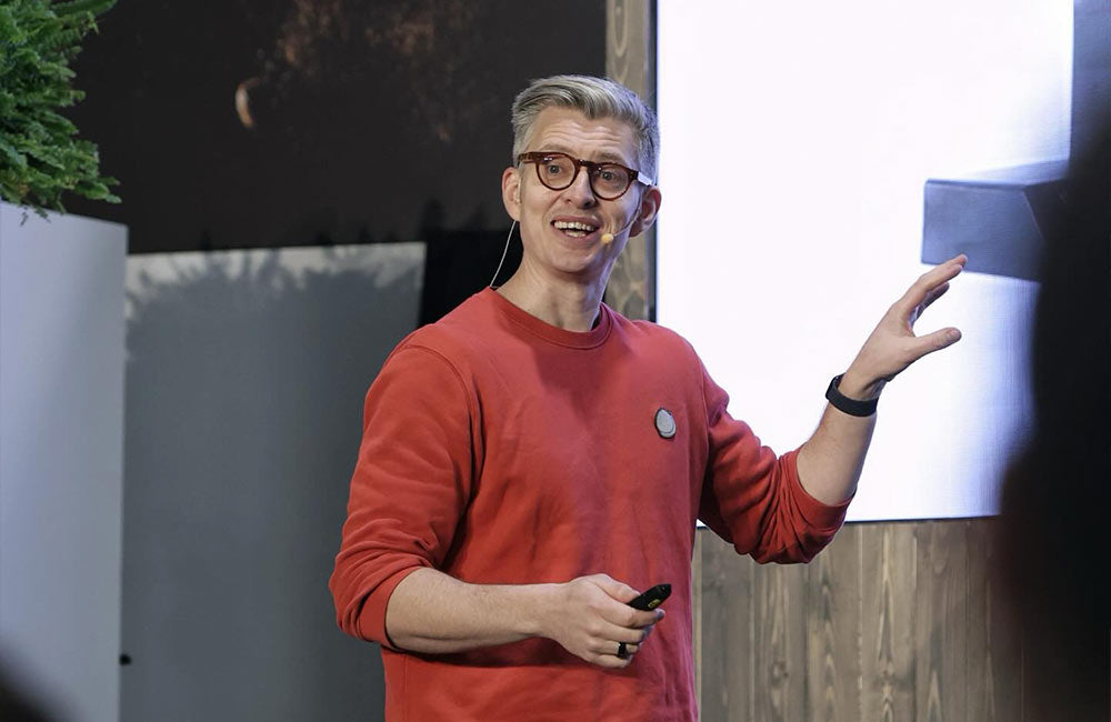 Ponencia de James Hoffman en el madrid Coffee Fest 2024