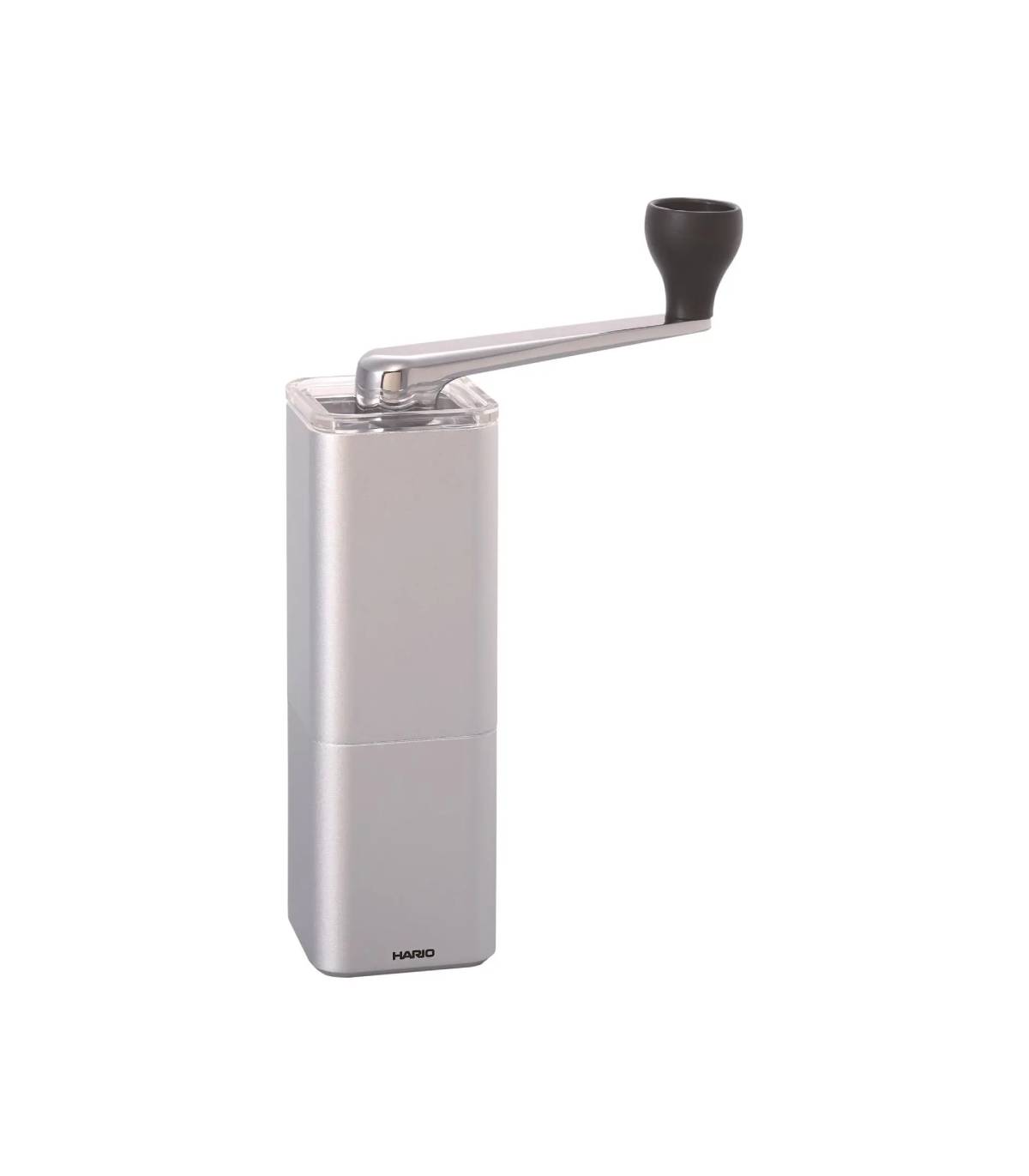 Molinillo de café manual Hario Prism color plata