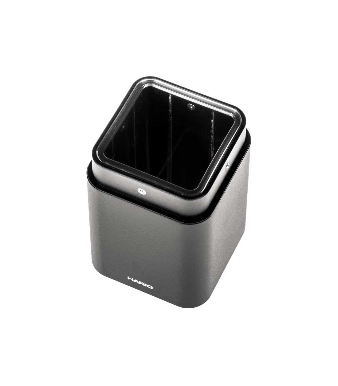 Recipiente inferior de molinillo de cafe Hario Prism negro