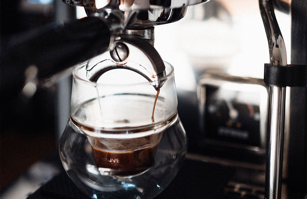 Preparación de café espresso de especialidad