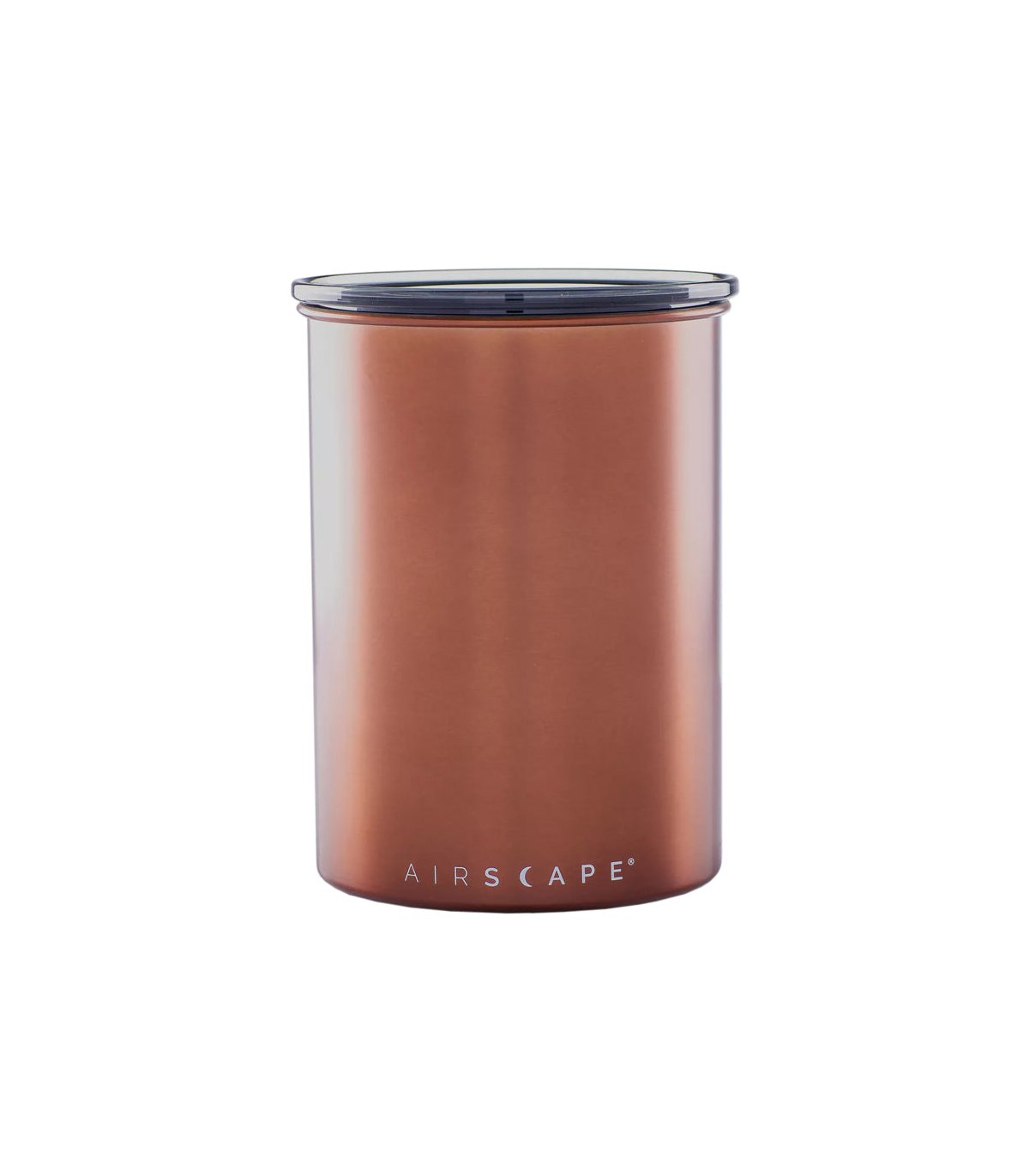 Recipiente hermético café grande con capacidad de 500 gramos color bronce pulido de la marca Airscape