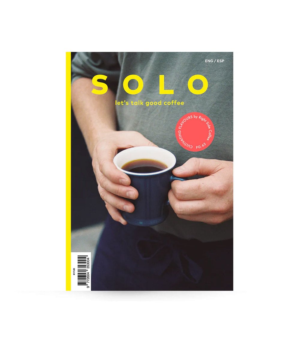 Revista sobre café de especialidad bilingüe Solo Magazine número 11