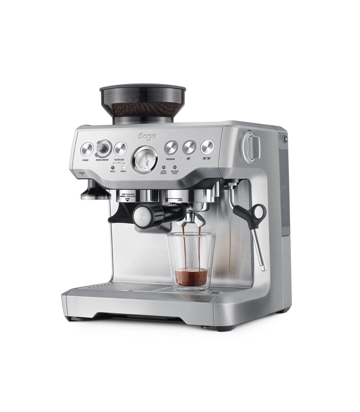 Cafetera para espresso superautomática sage barista express