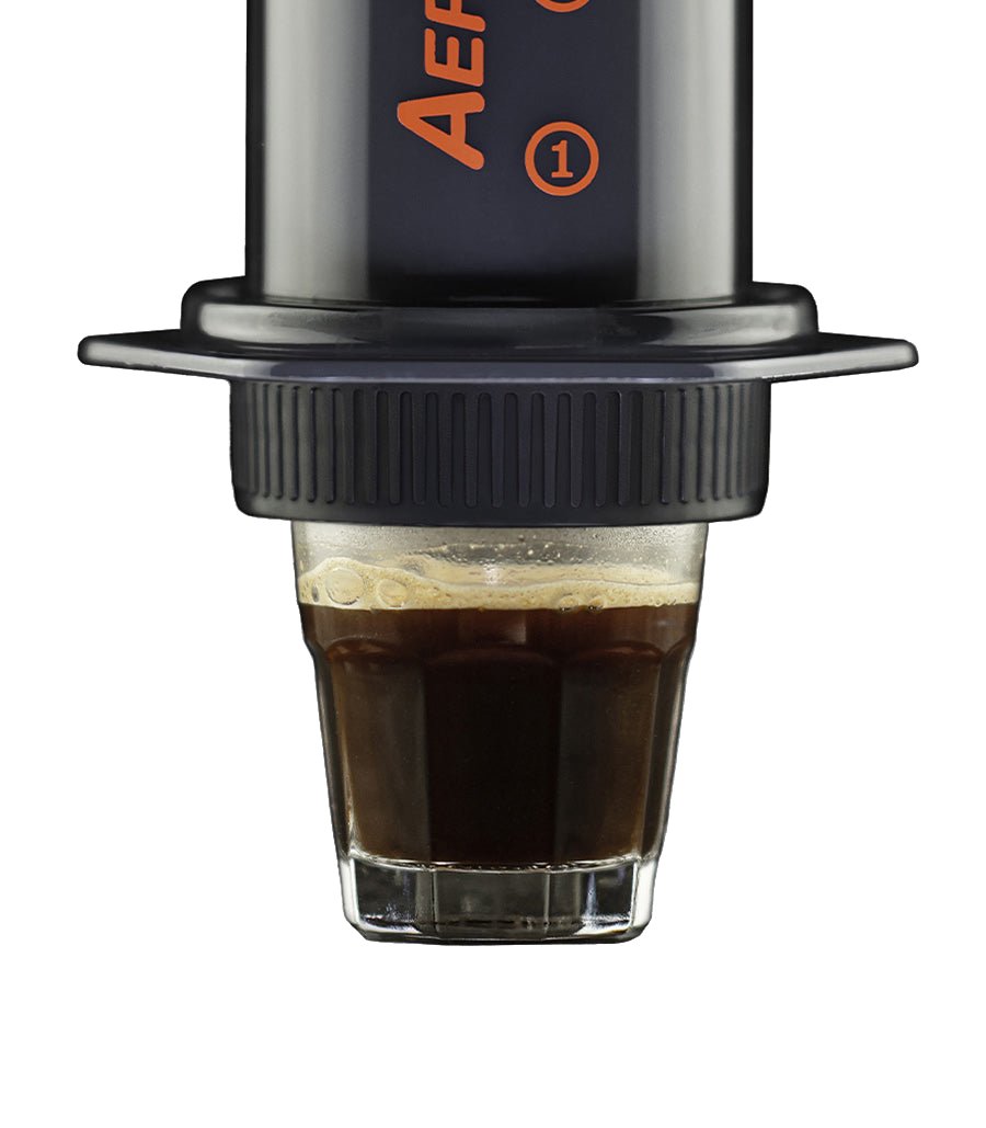 AeroPress original con tapa de filtro Control flow