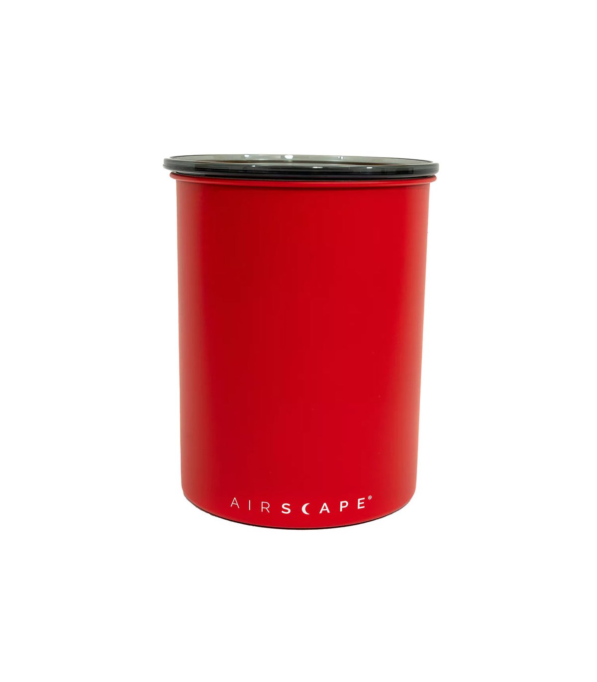 Tarro hermético para café rojo marca Airscape capacidad 500 gramos