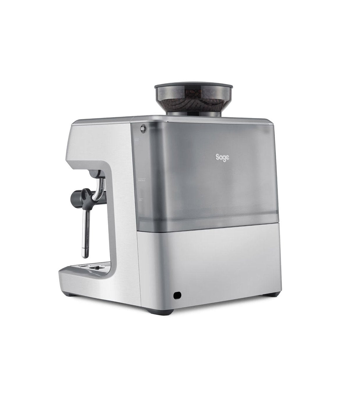 Cafetera sage the Barista Touch plateada