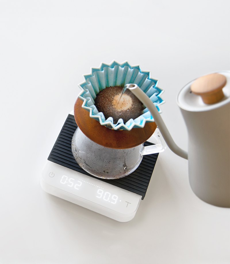 pesaje de precisión con báscula acaia pearl